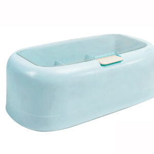 Macaron Series Large Dustproof Makeup Organizer(Blue)