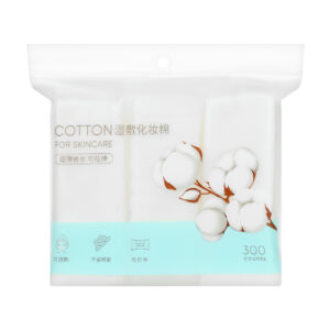 Stretchy Waste-Proof Cotton Pads (300 Count)