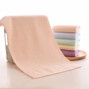 Absorbent Pure Cotton Kids' Towel (Orange)