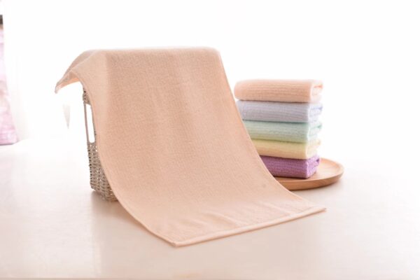 Absorbent Pure Cotton Kids' Towel (Orange)