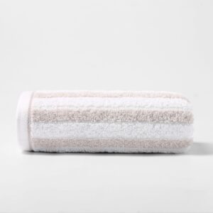 Striped Pure Cotton Kids' Towel(Gray)