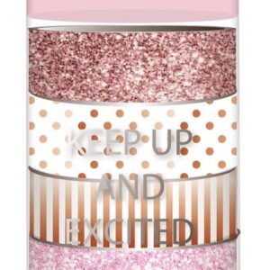 Rose Gold Series Adhesive Tape Set (5 Rolls)