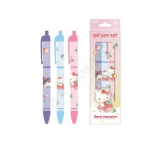 Sanrio characters Strawberry Collection Retractable Ballpoint Pen (3 Pack) PDQ