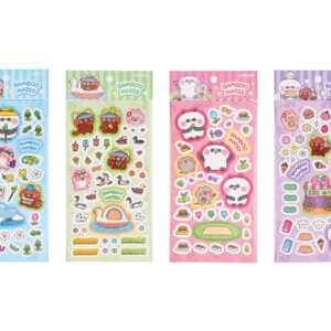 Bamboo Mates Colorful Stickers (4 Assorted Models)