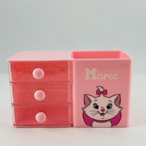 Disney Cat Collection Mini Three Layered Storage Box (Marie)