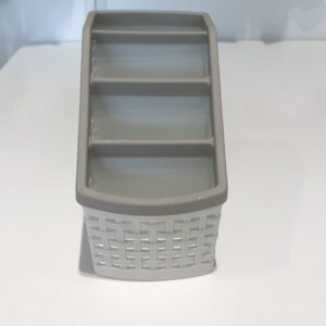 Bicolor 4-Grid Organizer (S)(Off-White)