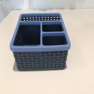 Bicolor 4-Grid Organizer (L)(Blue)