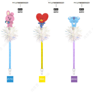 BT21 Collection Spring Shaking Ballpoint Pen (7 Assorted Models) PDQ