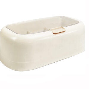 Macaron Series Large Dustproof Makeup Organizer(White)