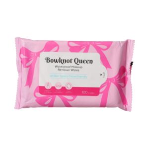 Miniso Bowknot Queen Waterproof Makeup Remover Wipes(100 Sheets)
