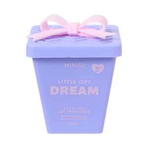 Miniso Little Gift Solid Gel Air Freshener 200G(Dream, Purple)