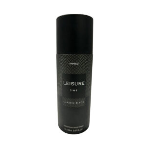 Leisure Time Perfumed Deodorant Body Spray(Classic Black))