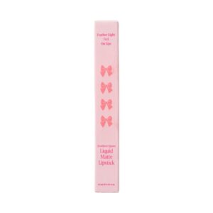 Miniso Bowknot Queen Liquid Matte Lipstick(02Vivid Pink)