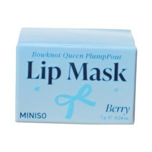Miniso Bowknot Queen PlumpPout Lip Mask(Berry)
