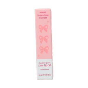 Miniso Bowknot Queen Luxe Lip Oil(Brown Goddess)