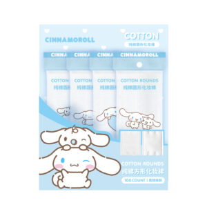 Cinnamoroll Square Cotton Pads (100 Count)