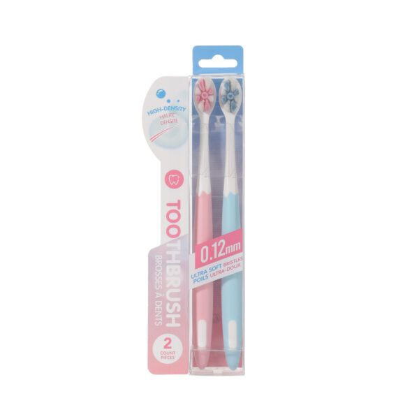 Soft Petal High-Density Toothbrushes (2 Count)