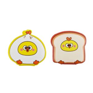 Yummy Food Dundun Series PU Stress-Relief Sticky Notes (80 Sheets) (2 Assorted Models)