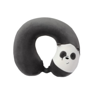 We Bare Bears- Memory Foam U-shaped Pillow (Dark Grey)
