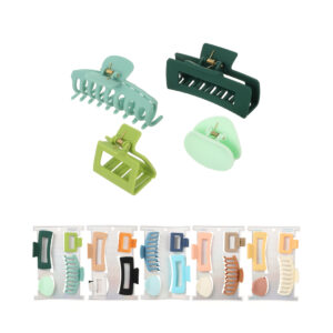 Basic Series Hair Claw Clips (4 pcs)