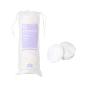 Qbeauty Round Double-Sided Cotton Pads (100 Count)