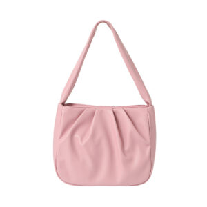 Pleated Shoulder Bag(Light Pink)