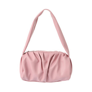 Pleated Handbag(Light Pink)
