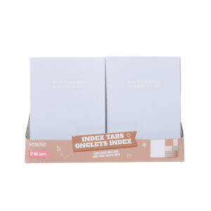 Taupe Series Index Tabs 13.6*10cm (8*60 Sheets) PDQ