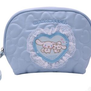 Sanrio characters Shell-Shaped Cosmetic Bag (Cinnamoroll)