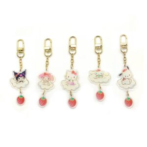 Sanrio characters Strawberry Collection Acrylic Keychain