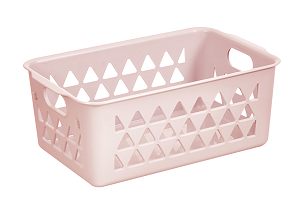 Macaron Series Storage Basket (Small)(Pink)