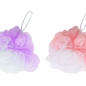 Loofahs (2 pcs)(Pink & Purple)