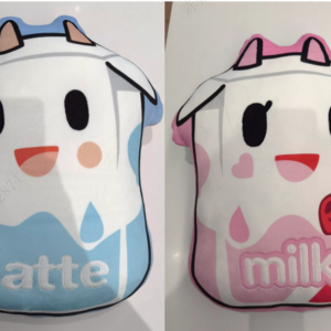 tokidoki Collection 18in. Double-Side Plush Toy (Latte & Strawberry Milk)