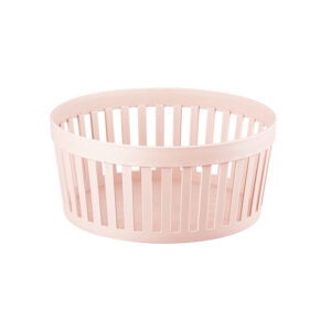 Mori Girl Round Storage Basket(Pink)